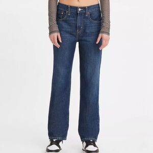Vintage Levi’s Low Pro Women’s Straight Jeans Dark Wash